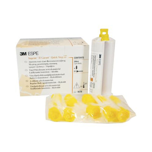 3M ESPE 9578 Imprint II Quick Step VPS Material Garant Light Body Orange 4/Pk 3M ESPE 9578 Imprint II Quick Step VPS Material Garant Light Body Orange 4/Pk